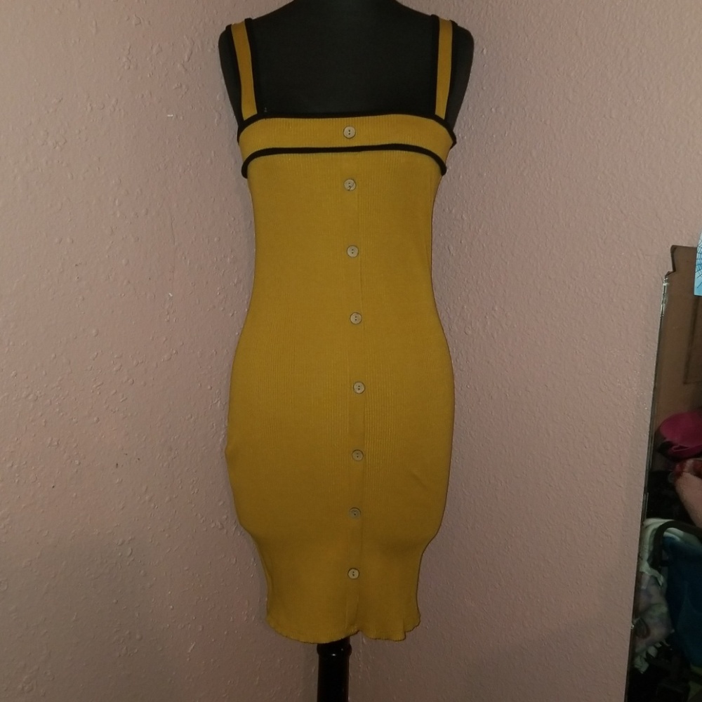 ***SOLD**button down dress